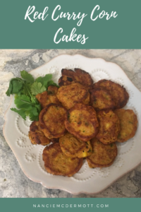 Red Curry Corn Cakes
