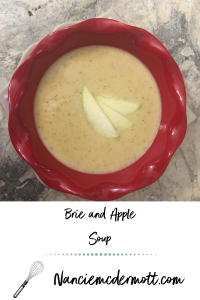 Brie and Apple Soup